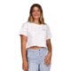 Body Glove Tati x Body Glove Rainbow Crop T-Shirt - White 53BD7891, M, White, TATIRTEE-WHT-M