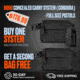 945 Industries BOGO Concealed Carry System Cordura - Full Size Pistols with Kydex Holster, BOGO-QAP-FS-CD-BLK-HOL