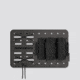 945 Industries TegrisR Velcro Organizer Panel, ACC-ORG-TG-BLK-M