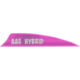 AAE Hybrid 1.85 Vanes, 100 Pack, Shield Cut, Purple, HY185PR100