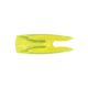 AAE Z-Nock, Neon Green 1/4 in. 100 pk., ZNA4FG100