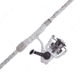 Abu Garcia Veritas Spinning Combo, 6.2/1, Right/Left, 30, 6ft. 6in. Rod Length, Medium Power, Fast Action, 2 Pieces Rod, VTPSP30/662M