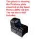 ADE Advanced Optics Optic Picatinny Mounting Plate, Holosun 407k/507k, Black, HM4