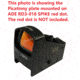ADE Advanced Optics Optic Picatinny Mounting Plate, Holosun 407k/507k, Black, HM4