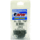 AFW Single Barrel Sleeves Size #4, .071in/1.80 mm ID, .250in/6.35 mm length, Black, 25 Piece, J04B-A