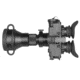 AGM Global Vision FoxBat-5 NW1 5x Night Vision Bi-Ocular, Gen 2+, White Phosphor Level 1, Black, 13FXB525104011