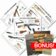 Poly Technologies AK47 Large Exploded View Schematic Chinese 56 Rifle Poster Set, Black, 100028