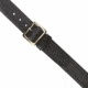 Aker Leather Model B07 1.75inch Garrison Belts, 36 in, Chrome Buckle, Basketweave, Black, B07-BW-36-CH