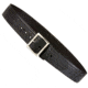 Aker Leather Model B07 1.75inch Garrison Belts, 36 in, Chrome Buckle, Basketweave, Black, B07-BW-36-CH