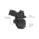 Alien Gear Holsters Photon Non-Light Polymer IWB Holster, Glock 19/19X/44/45/45MOSGen1-6/23Gen 1-4, Ambi Hand, Black, PHO-0057-L0-D