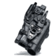 Alien Gear Holsters Rapid Force SIG OWB Belt Holster V3 w/ Large Light, SIG Sauer P320 Full Size 9mm/SIG Sauer P320 X-Full/SIG Sauer P320-M17, Right, Black, R3-M-0691-BK-RH-LL-A0-C