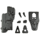 Alien Gear Holsters Rapid Force Level 3 Polymer Duty OWB Belt Holster, Glock 19, Right Hand, Black, R3-M-0057-BK-RH-LL-AX-C