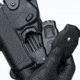 Alien Gear Holsters Rapid Force Polymer Level III OWB Belt Duty Holster, S&amp;W M&amp;P9c M2.0 Compact 4 In/M&amp;P9 2.0 4.25 In/Per. M&amp;P9 M2.0 C.O.R.E. Ported/Pro Series 4.25 In, Left Hand, Matte Black, No Light, R3-M-0880-BK-LH-L0-A0-B