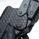 Alien Gear Holsters Rapid Force Polymer Level III OWB Belt Duty Holster, S&amp;W M&amp;P9c M2.0 Compact 4 In/M&amp;P9 2.0 4.25 In/Per. M&amp;P9 M2.0 C.O.R.E. Ported/Pro Series 4.25 In, Right Hand, Matte Black, Large Light, R3-M-0880-BK-RH-LL-A0-B