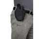 Allen Ambidextrous Hip Holster, Double Action Revolver, 3.25-Inch to 3.75-Inch, Black, Medium/Large, 44506