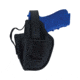 Allen Ambidextrous Hip Holster, Semi Automatic Handgun, 4.5-Inch to 5-Inch, Black, Large, 44503