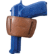 Allen Glenwood Belt Slide Leather Holster, Small, Brown 112919