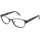 Ann Taylor AT207 Eyeglass Frames - Frame Matte Black, Size 53/17mm TYAT20701