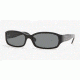 Anne Klein AK3141 Progressive Sunglasses - Black Gray Frame / 55 mm Prescription Lenses, 201-30-5516