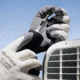 Ansell Healthcare HyFlex Foam Gloves, Ansell 205570 Gray Gloves With White Liner
