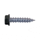 AP Products #8 Hex Washer Head Screw, Black, 3/4in, Pack of 500, 012-TR500 BL 8 X 3/4