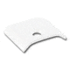 AP Products Aluminum End Caps, White, Pack of 10, 021-39201