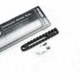 Area 419 Improved Bipod Picatinny Rail, 4.8 in, 10 Slot, Snag Free, Black, 419-IBR
