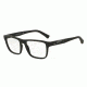 Armani EA3080 Eyeglass Frames 5042-53 - Matte Black Frame