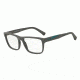 Armani EA3080 Eyeglass Frames 5502-53 - Matte Grey Frame