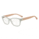 Armani EA3084F Eyeglass Frames 5519-54 - Opal Grey Green Frame