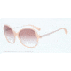 Armani EA4024 Single Vision Prescription Sunglasses EA4024-52028D-56 - Lens Diameter 56 mm, Frame Color Pearl Peach