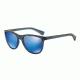 Armani EA4053 Sunglasses 537355-57 - Transparent Blue Frame, Green Mirror Light Blue Lenses