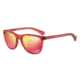 Armani EA4053 Sunglasses 53776Q-57 - Transparent Coral Frame, Red Multilayer Lenses