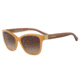 Armani EA4068F Bifocal Prescription Sunglasses EA4068F-550613-57 - Lens Diameter 57 mm, Frame Color Opal Honey