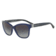 Armani EA4068F Bifocal Prescription Sunglasses EA4068F-55188G-57 - Lens Diameter 57 mm, Frame Color Opal Blue