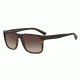 Armani EA4071F Sunglasses 502613-56 - Dark Havana Frame, Brown Gradient Lenses