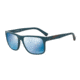 Armani EA4071F Sunglasses 550855-56 - Matte Petroleum Frame, Mirror Blue Lenses