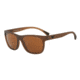 Armani EA4081 Single Vision Prescription Sunglasses EA4081-553373-57 - Lens Diameter 57 mm, Frame Color Matte Transparent Brown