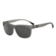 Armani EA4081F Single Vision Prescription Sunglasses EA4081F-553287-59 - Lens Diameter 59 mm, Frame Color Matte Transparent Grey