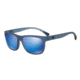 Armani EA4081F Single Vision Prescription Sunglasses EA4081F-553525-59 - Lens Diameter 59 mm, Frame Color Matte Transparent Blue