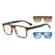 Armani EA4115F Progressive Prescription Sunglasses, 54mm, Matte Havana, EA4115F-50891W-54-PRO
