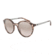 Armani EA4134F Sunglasses 57668Z-53 - , Light Brown Mirror Silver Grad Lenses