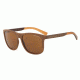 Armani Exchange AX4049SF Single Vision Prescription Sunglasses AX4049SF-818513-57 - Lens Diameter 57 mm, Frame Color Matte Champagne