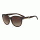 Armani Exchange AX4051S Single Vision Prescription Sunglasses AX4051S-803713-55 - Lens Diameter 55 mm, Frame Color Havana