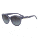 Armani Exchange AX4051S Single Vision Prescription Sunglasses AX4051S-81918G-55 - Lens Diameter 55 mm, Frame Color Mineral Mauve Milky