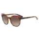 Armani Exchange AX4064SF Sunglasses 822413-55 - Havana Red Frame, Brown Gradient Lenses