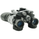 Armasight BNVD-40 Go Kit, Night Vision Binoculars w/ Battery Pack, Gen 3 Ghost White Phosphor IIT, 40 Degree FOV, Gray, Gray, NSGNYX15M4G9DBB2