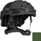 ArmorSource Aire EX Rifle Resistant High Protection Fully Loaded Assault Helmet, High Cut, Cam Green, Extra Large, 600XLHCCGSU3LR3KV2