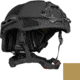 ArmorSource Aire EX Rifle Resistant High Protection Fully Loaded Assault Helmet, High Cut, Coyote Brown, Large, 600LHCCBSU3LR3KV2