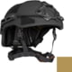 ArmorSource Aire EX Rifle Resistant High Protection Fully Loaded Assault Helmet, High Cut, Coyote Brown, Large, 600LHCCBSU3LR3KV2